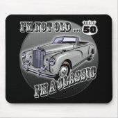 50. Geburtstags-Geschenke Mousepad (Vorne)