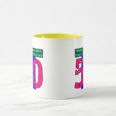 50. Geburtstags-Geschenke Tasse (Zentrum)