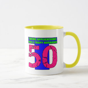 50. Geburtstags-Geschenke Tasse