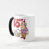 50. Geburtstags-Geschenke Verwandlungstasse (Vorderseite Links)