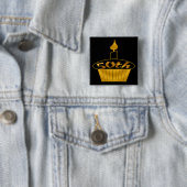 50. Geburtstags-Knopf Button (Beispiel)