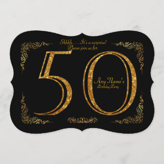 50., Geburtstags-Party 50., großes Gatsby, Einladung