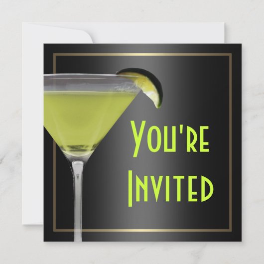 50. Geburtstags-Party Einladung (Vorderseite)