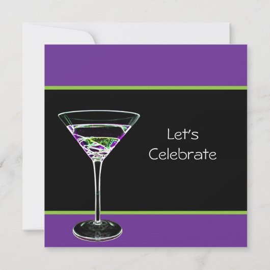 50. Geburtstags-Party Einladung (Rückseite)