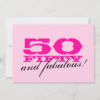 50. Geburtstags-Party Einladungen für Frauen