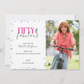 50. Geburtstagsfeier Einladung (Vorderseite)