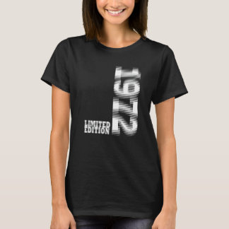 50. Geburtstagsfrauen 50 Jahre Trend Glitch 1972 T-Shirt