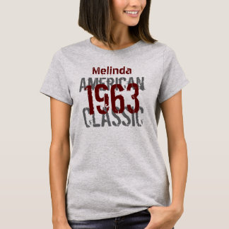 50. Geburtstagsgeschenk 1963 American Classic T-Shirt