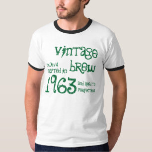 50. Geburtstagsgeschenk 1963 Vintage Brew T-Shirt