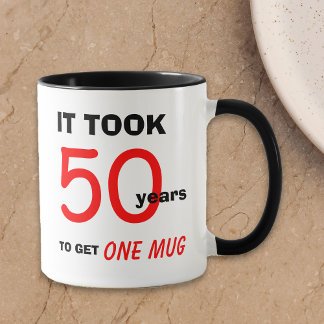 50. Geburtstagsgeschenk Ideen für Männer Tasse - F