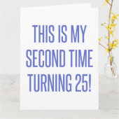 50. Geburtstagsgeschenk Karte (Gelbe Blume)