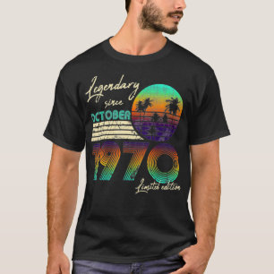 50. Geburtstagsgeschenk Männer 50 Legendär Seit Ok T-Shirt