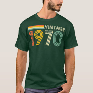 50. Geburtstagsgeschenk Männer Retro Vintag 1970 R T-Shirt
