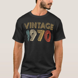50. Geburtstagsgeschenk Vintag 1970 T - Shirt