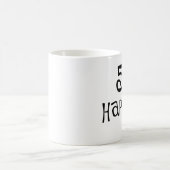 50. Geburtstagsgeschenke, 50 geschieht! Kaffeetasse (Mittel)