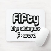 50. Geburtstagsgeschenke - fünfzig, das Mousepad (Mit Mouse)