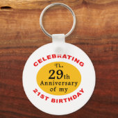 50. Geburtstagsgeschenke Schlüsselanhänger (Vorderseite)
