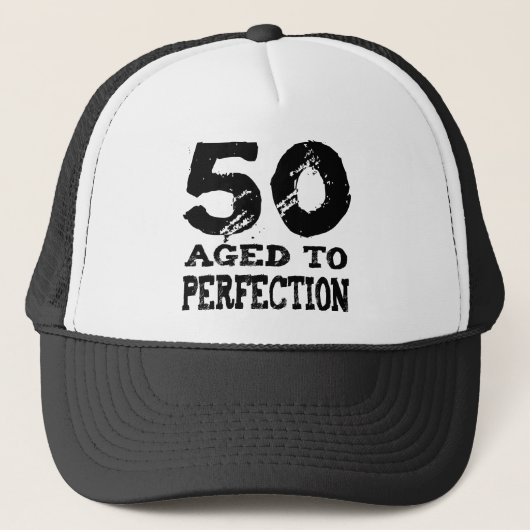 50. Geburtstagsgeschenke! Truckerkappe (Vorderseite)
