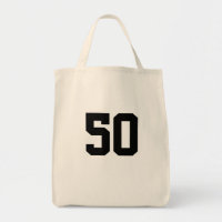 50. Geburtstagsgeschenktasche