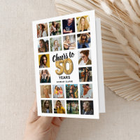 50. Geburtstagskarte