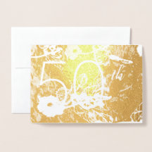 50. Geburtstagskarte