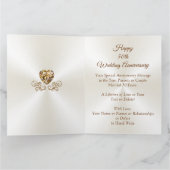 50. Geburtstagskarte für Eltern Karte (Innenseite)