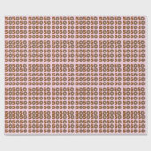 50. Geburtstagskarte Geschenkpapier (Flach)