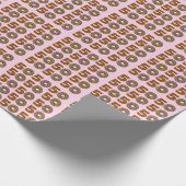 50. Geburtstagskarte Geschenkpapier (Ecke)