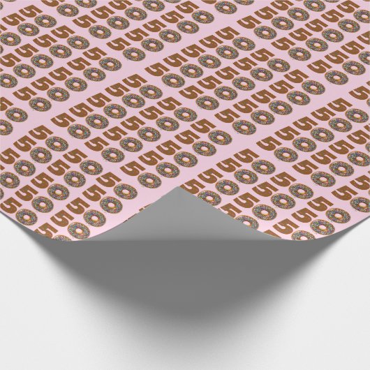 50. Geburtstagskarte Geschenkpapier (Ecke)