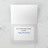 50. Geburtstagskarte! Karte (Innenseite)