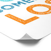 50. Geburtstagslegende Poster (Ecke)