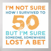 50. Geburtstagslegende Poster (Vorne)