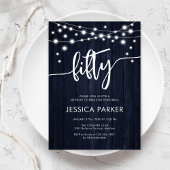 50. Geburtstagsparty Einladung