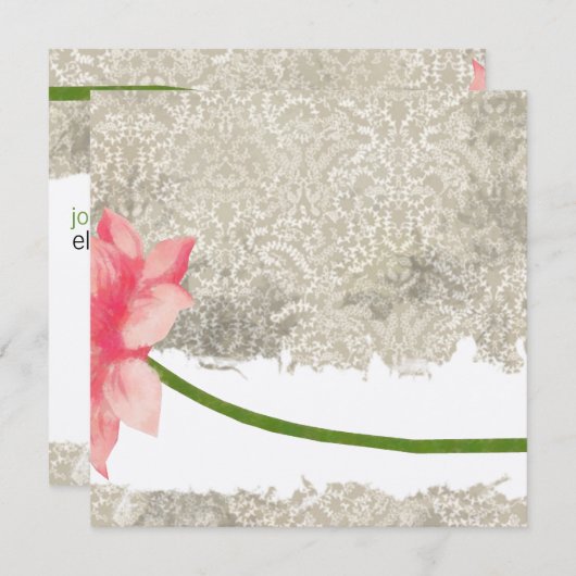 50. Geburtstagsparty Einladungen (Vorne/Hinten)