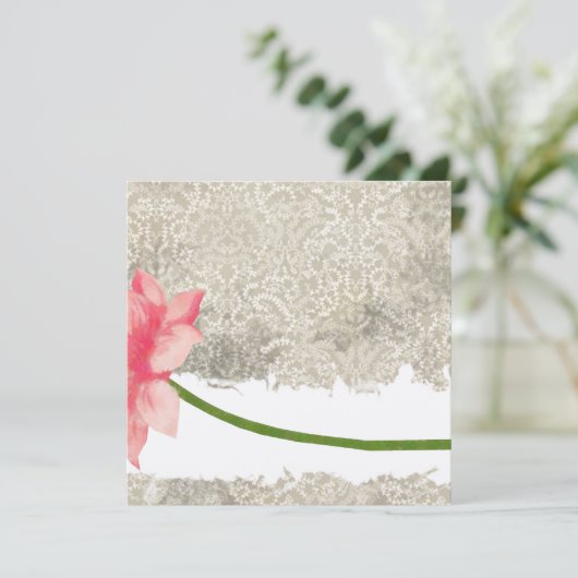 50. Geburtstagsparty Einladungen (Stehend Vorderseite)