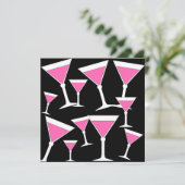 50. Geburtstagsparty Einladungen (Stehend Vorderseite)