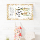 50. Geburtstagsparty Gold Banner (Insitu)