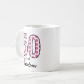 50. Geburtstagsparty Kaffeetasse (Vorderseite Links)