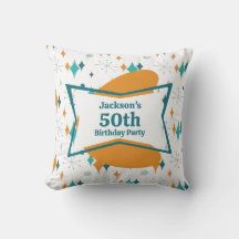 50. Geburtstagsparty Retro Mitte Jahrhundert jedes