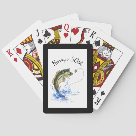 50. Geburtstagsparty Spielkarten (Rückseite)