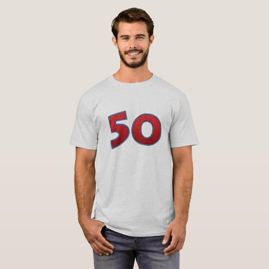 50. Geburtstagsparty T-Shirt (Vorne ganz)