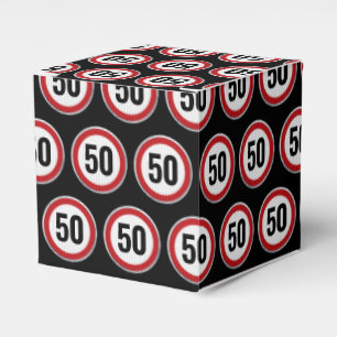 50. Geburtstagsschild - ALLES ALTER Geschenkschachtel