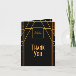 50. Geburtstagsschwarzes Foto 1920 Danke