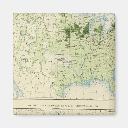 50 Gerste 1890 Magnet (Vorne)