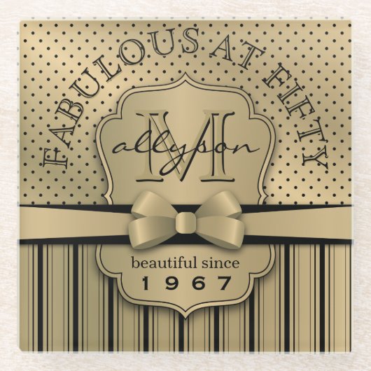 50. GLASUNTERSETZER (Vorderseite)