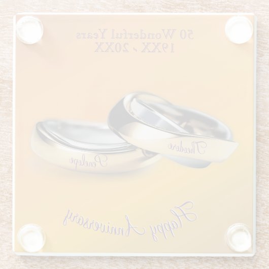 50. ✨ 💛 GLASUNTERSETZER (Rückseite)