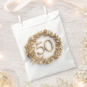 50 Gold und Gold Geschenktütchen (Ausgeschnitten)