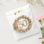 50 Gold und Gold Geschenktütchen (Versiegelt)