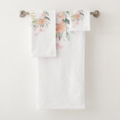 50. Goldene Hochzeit Jubiläum Wasserfarben Badhandtuch Set (Insitu)