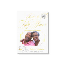 50. Goldene Hochzeitstag Foto Gold Rose